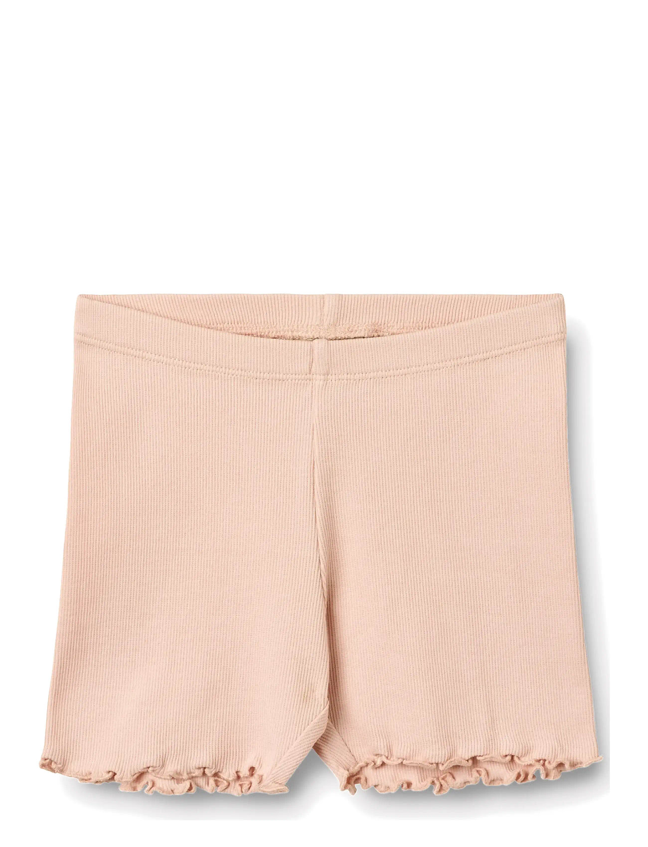 Wheat Rib Shorts Sine, 128, Pink, Shorts > Svedeshorts, Børn