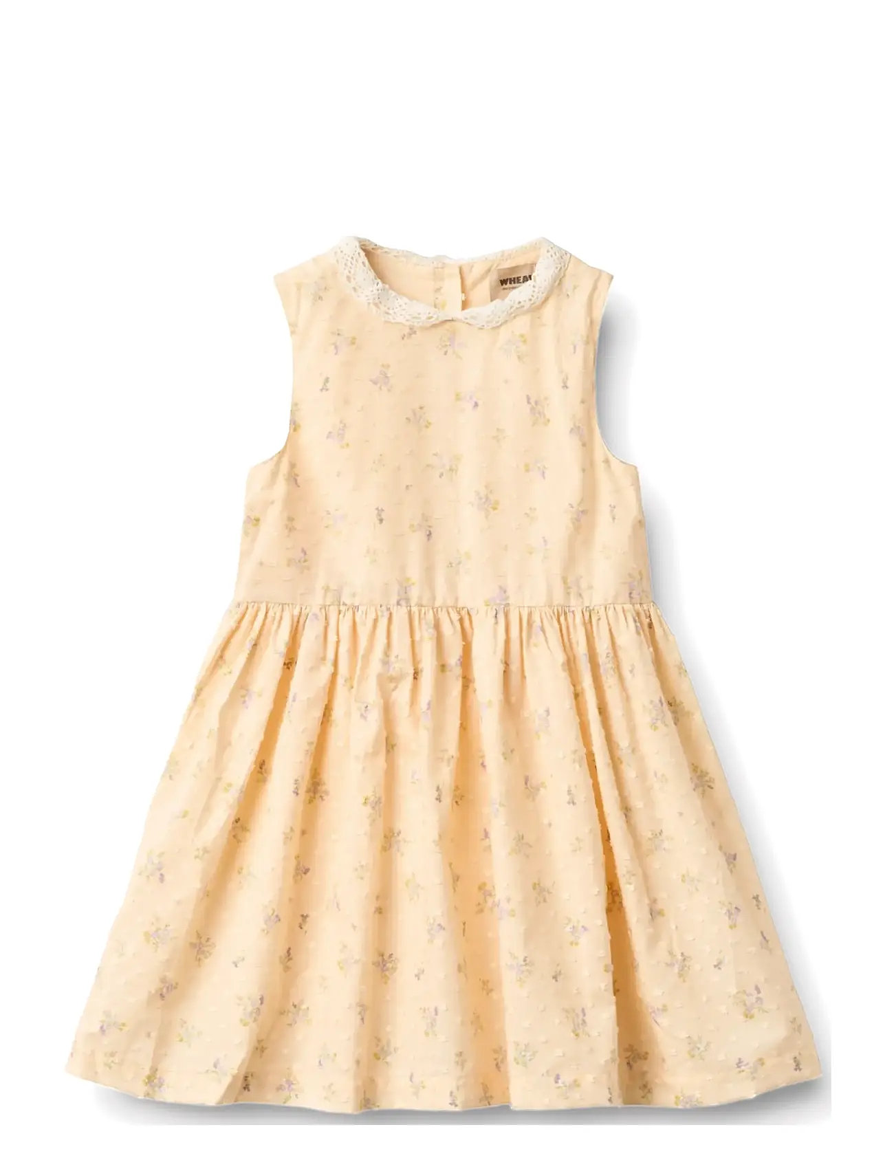 Wheat Dress Elma, 104, Yellow, Fritidskjoler > Fritidskjoler Uden Ærmer, Børn