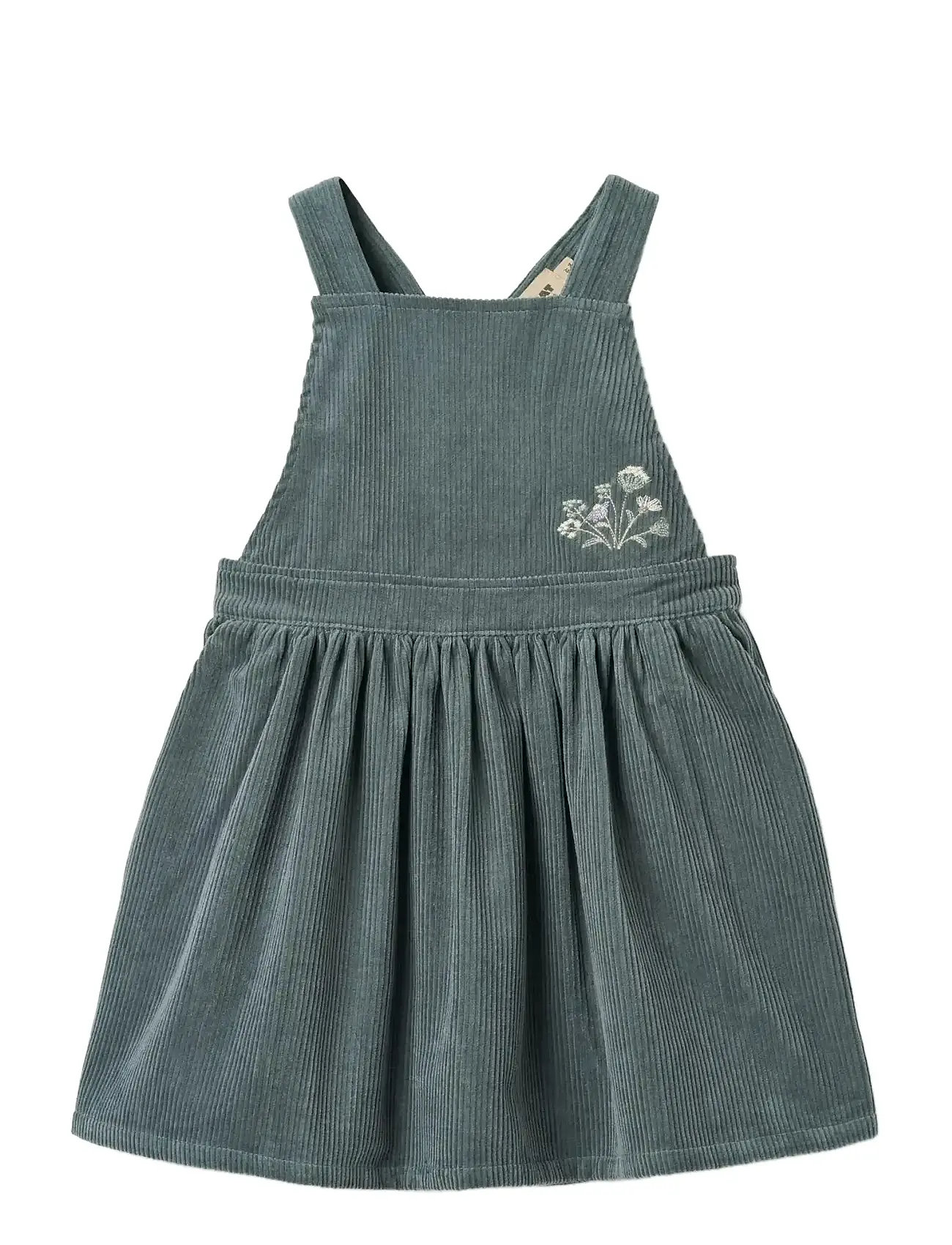 WHEAT Pinafore Agnes Blau - 110 - Kinder