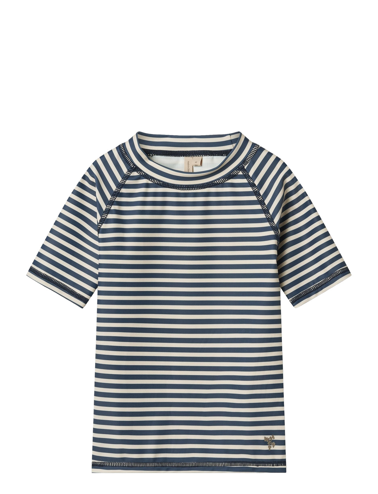 Swim T-Shirt S/S Jackie Swimwear Swim Tops Navy Wheat
