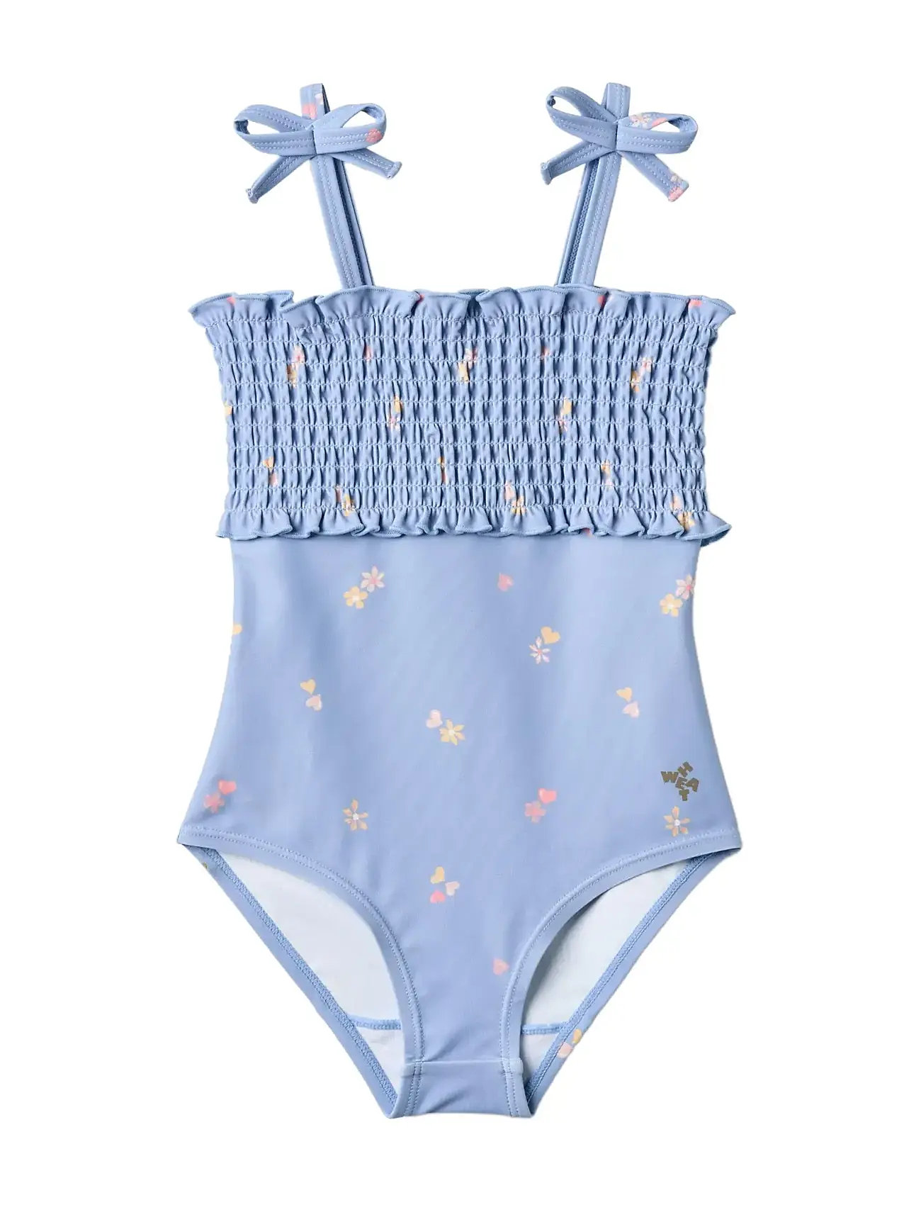 Swimsuit Selma Badedrakt Badetøy Blue Wheat