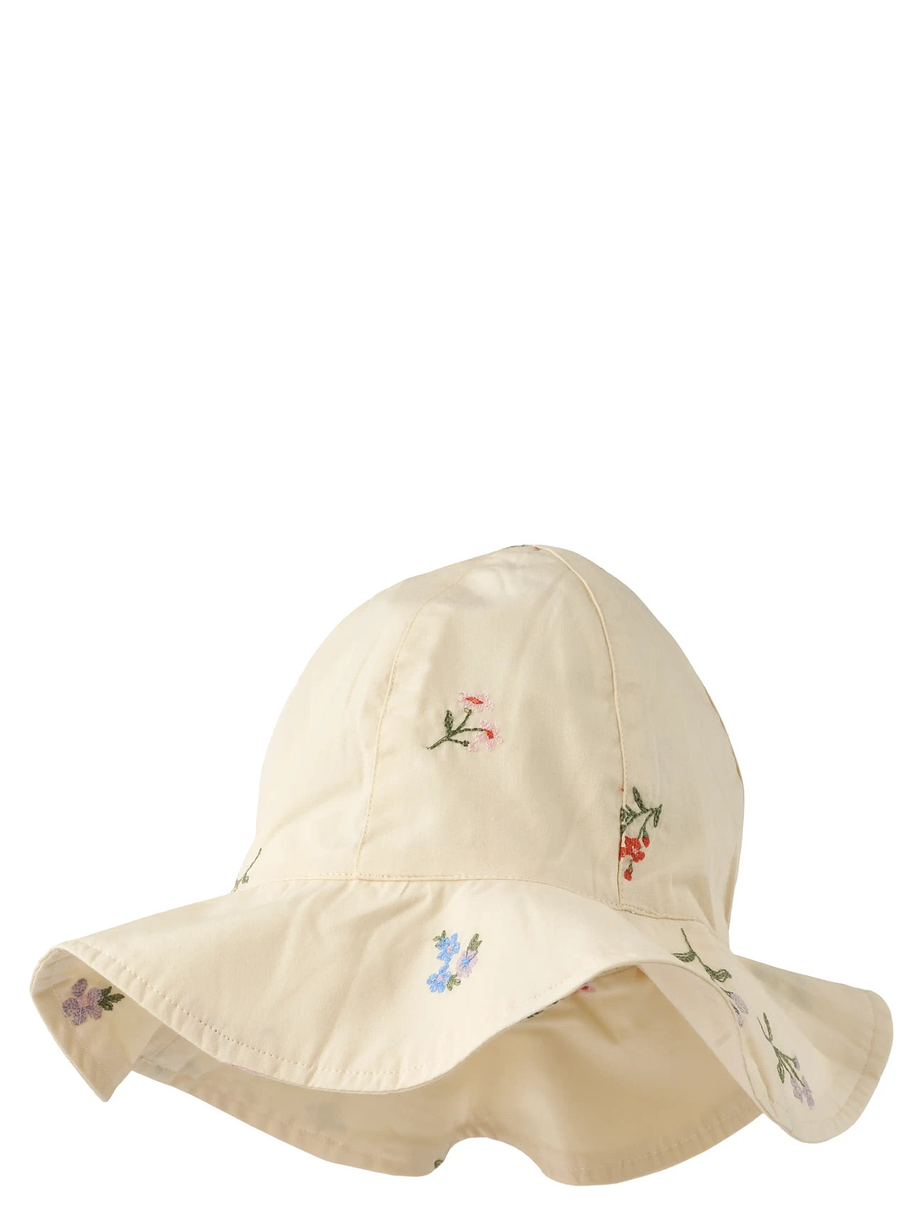 Wheat Sun Hat Daisy, 3-5Y, Cream, Tilbehør > Solhatte, Børn
