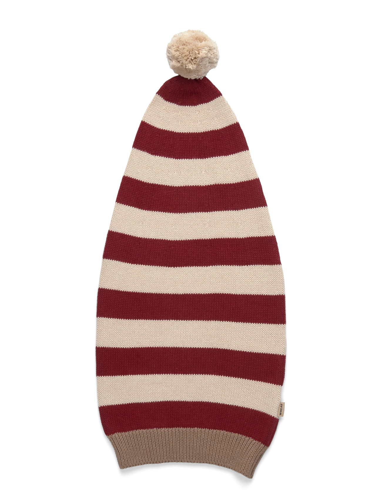 WHEAT Strick Christmas Hat Burgundy - 9-24M - Kinder