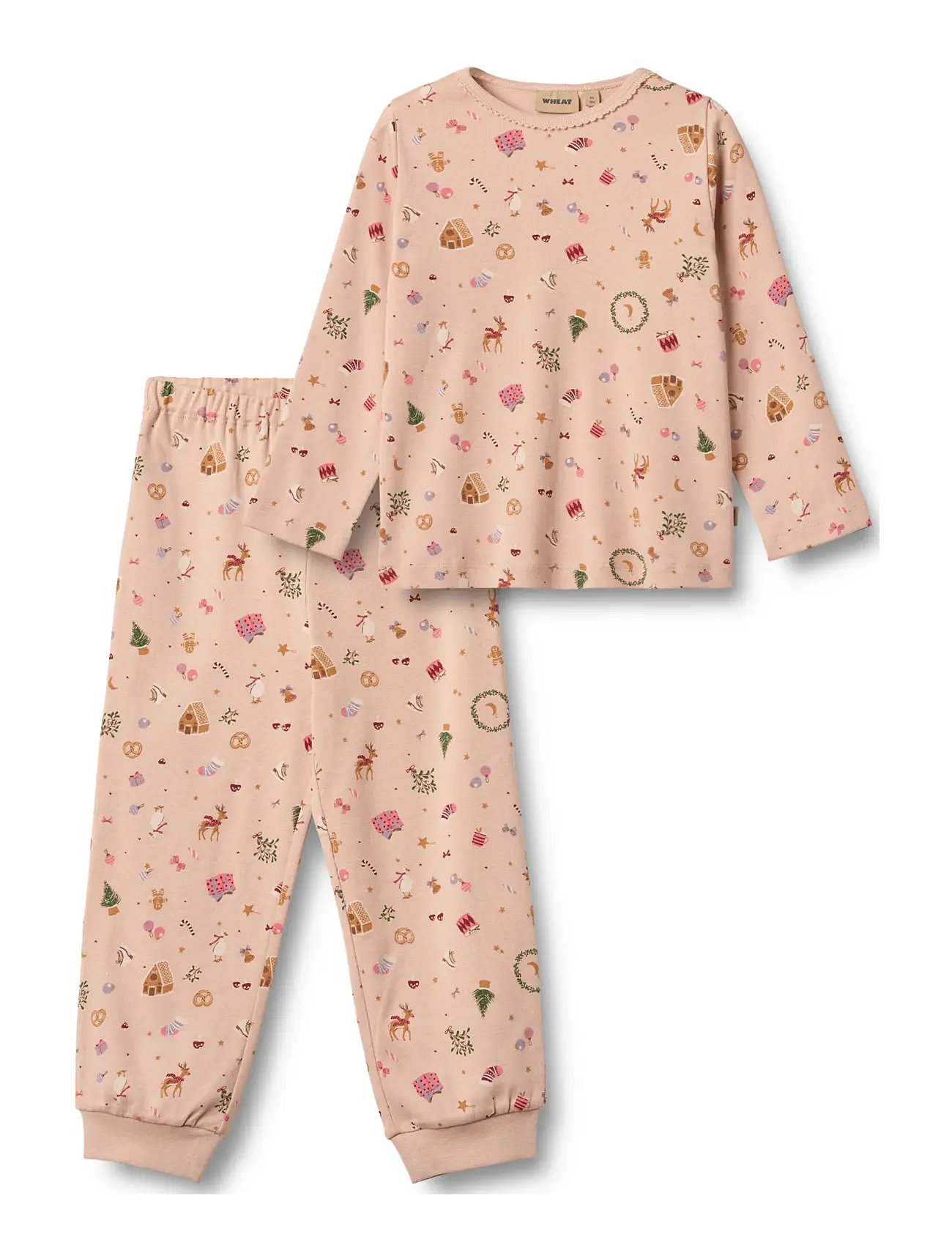 WHEAT Nachtwäsche Picoting Mila Pink - 98 - Kinder