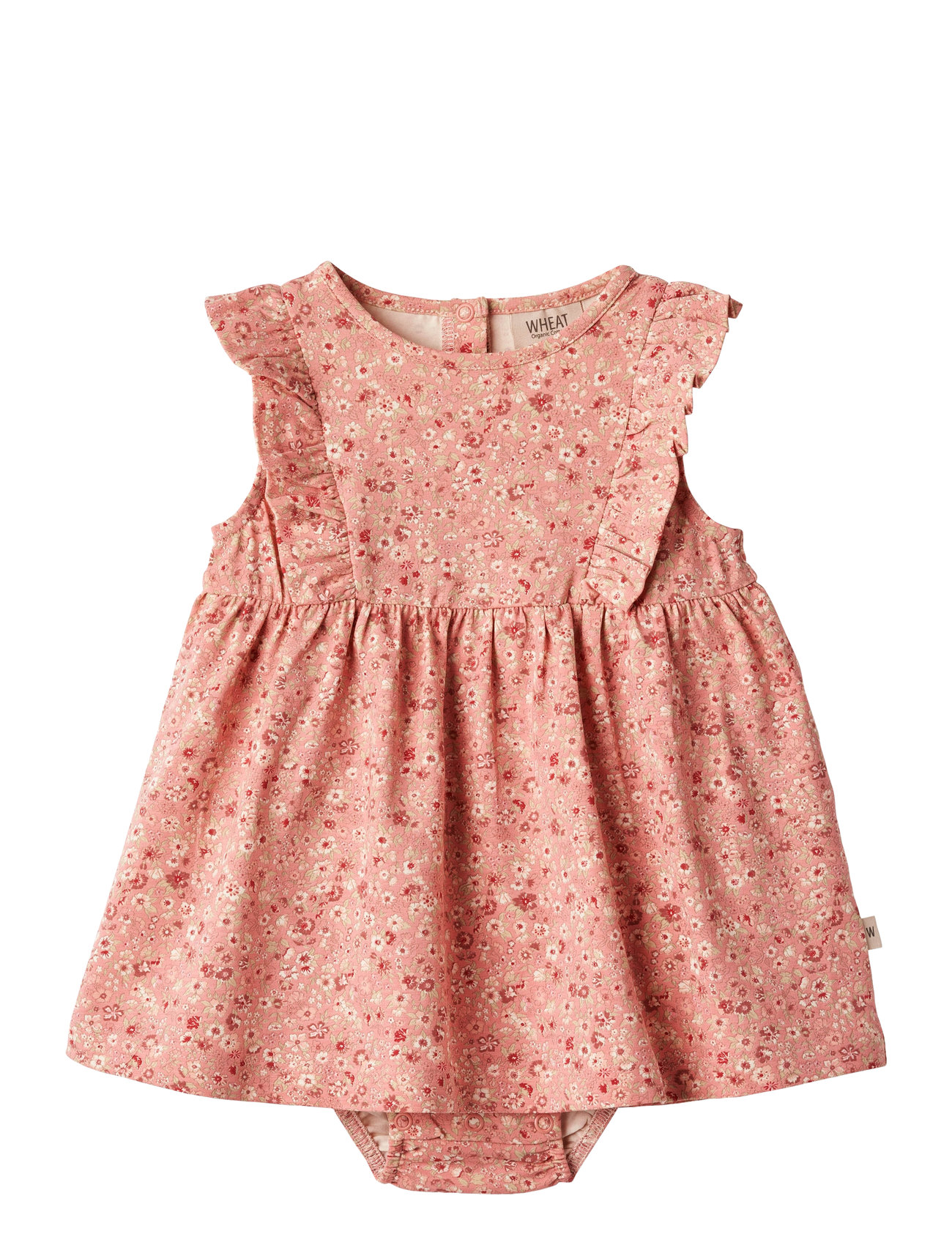 Jersey Dress Suit Vianna Dresses & Skirts Dresses Baby Dresses Sleevless Baby Dresses Pink Wheat