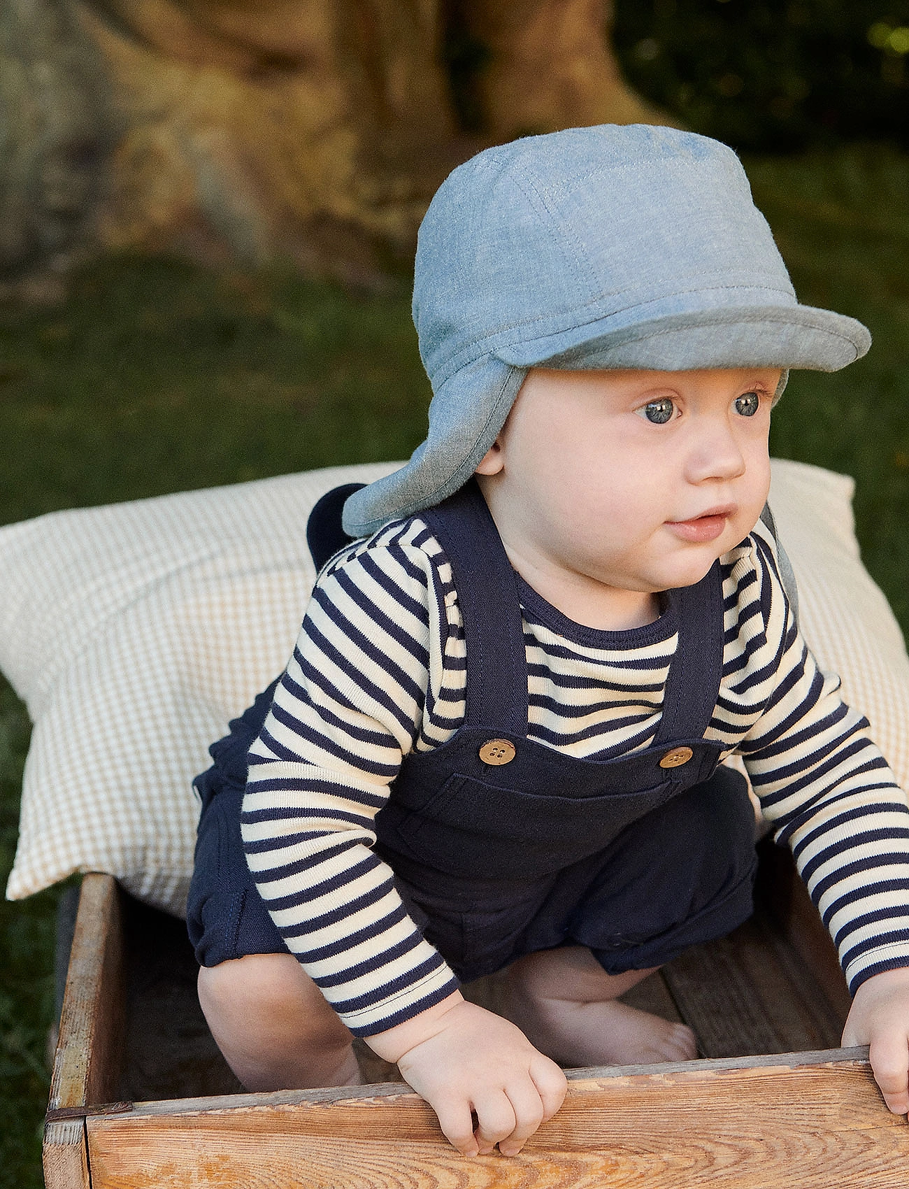 fenomeen Oneerlijk Clam Wheat Baby Boy Sun Hat - Zonnehoed - Boozt.com