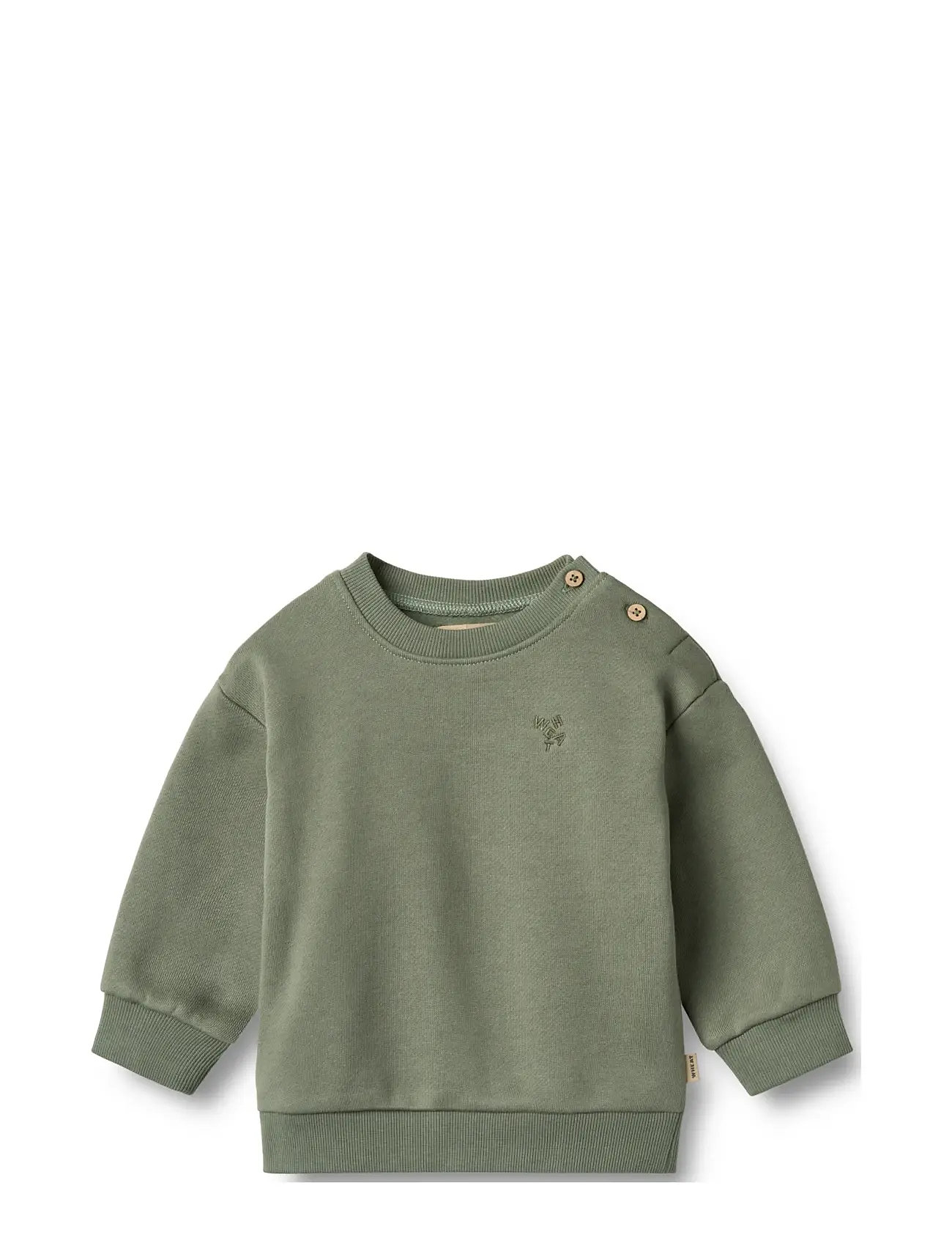 WHEAT Sweatshirt L/S Willi Grün - 92 - Kinder
