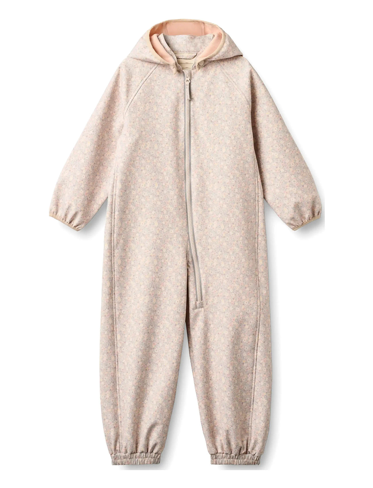 Wheat Softshell Suit Limme, 116, Pink, Overalls > Softshell-Overalls, Børn