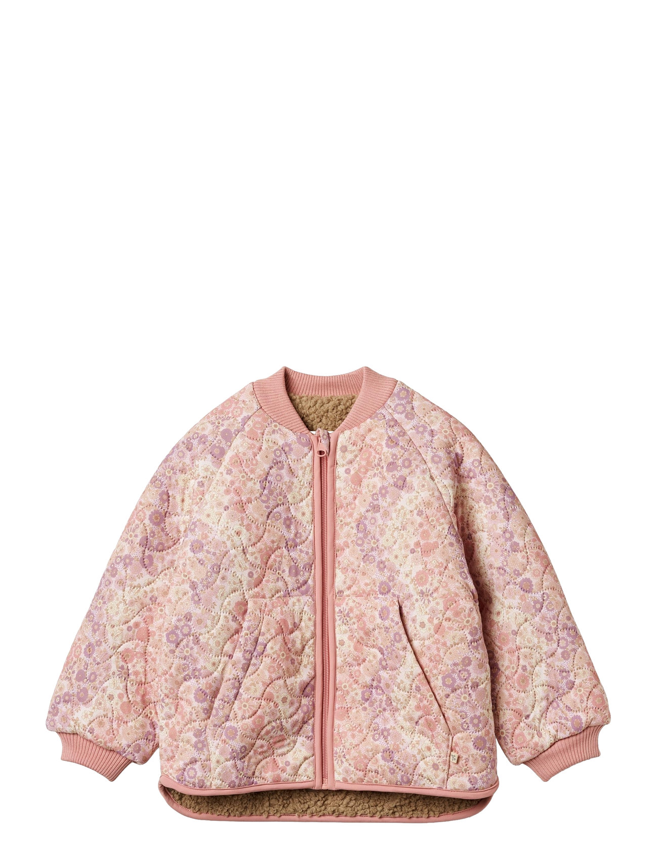 Reversible Thermo Jacket Lake Outerwear Thermo Outerwear Thermo Jackets Pink Wheat