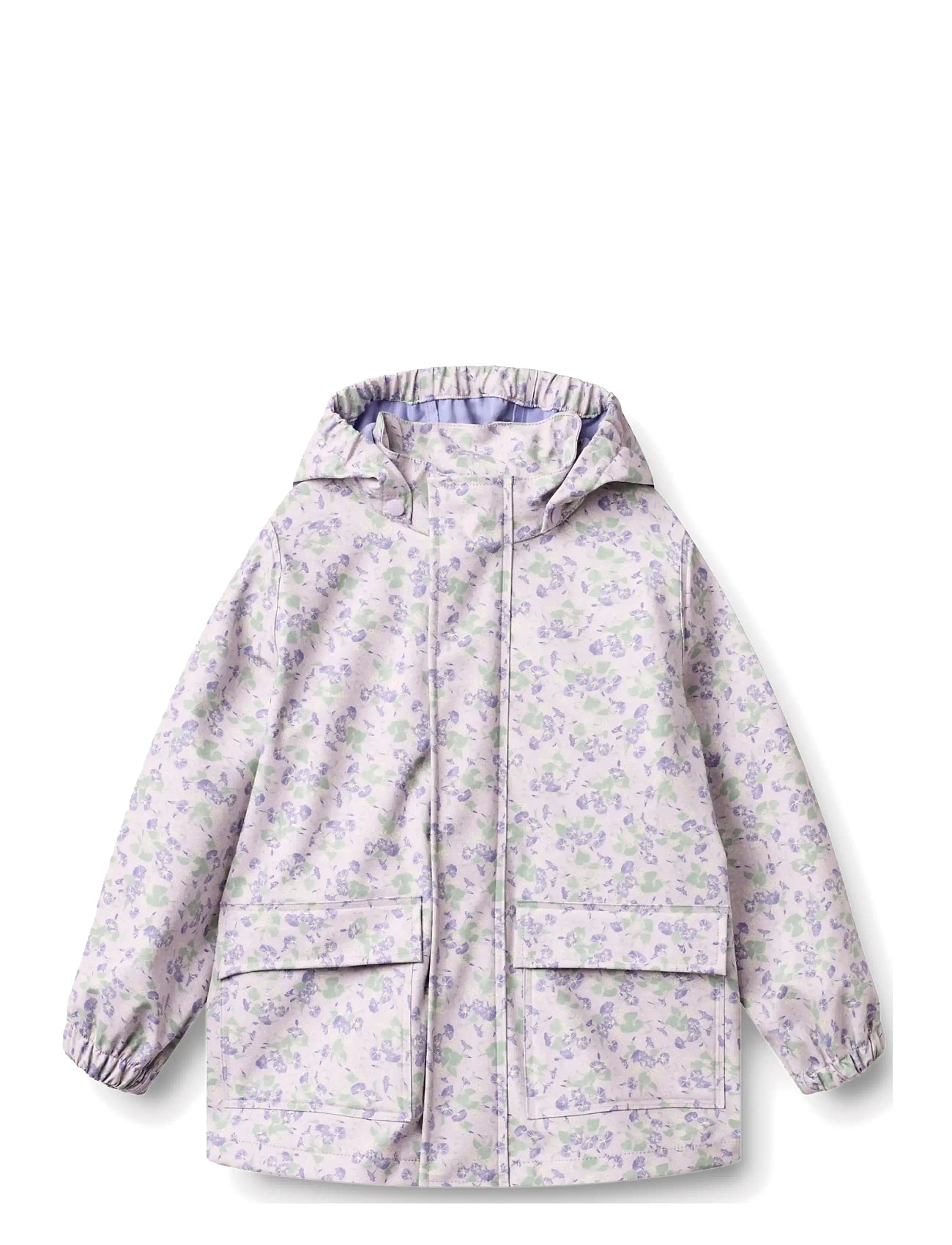Wheat Rainwear Ollo Jacket, 104, Purple, Regntøj > Jakker, Børn