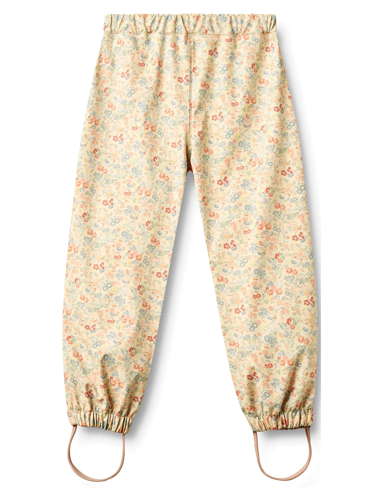 Wheat Rainwear Olo Trousers, 122, Yellow, Regntøj > Underdele, Børn