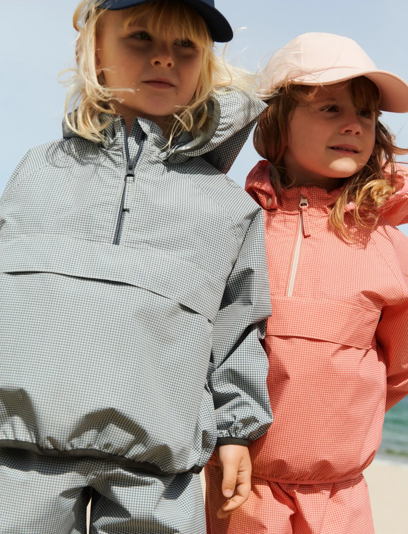 Wheat Lightweight Shell Jacket Skyen, 116, Blue, Skaltøj > Skaltøjsjakke, Børn