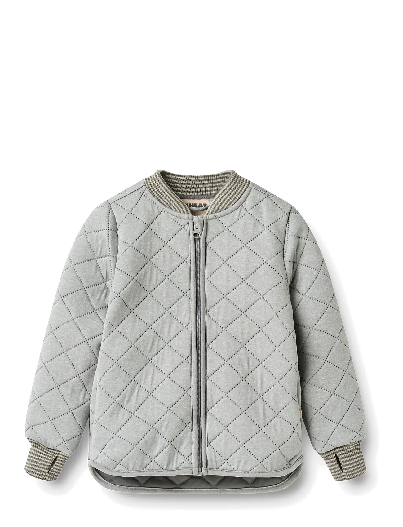 Wheat Thermo Jacket Loui, 140, Grey, Termo-Yttertøj > Termo-Jakker, Børn