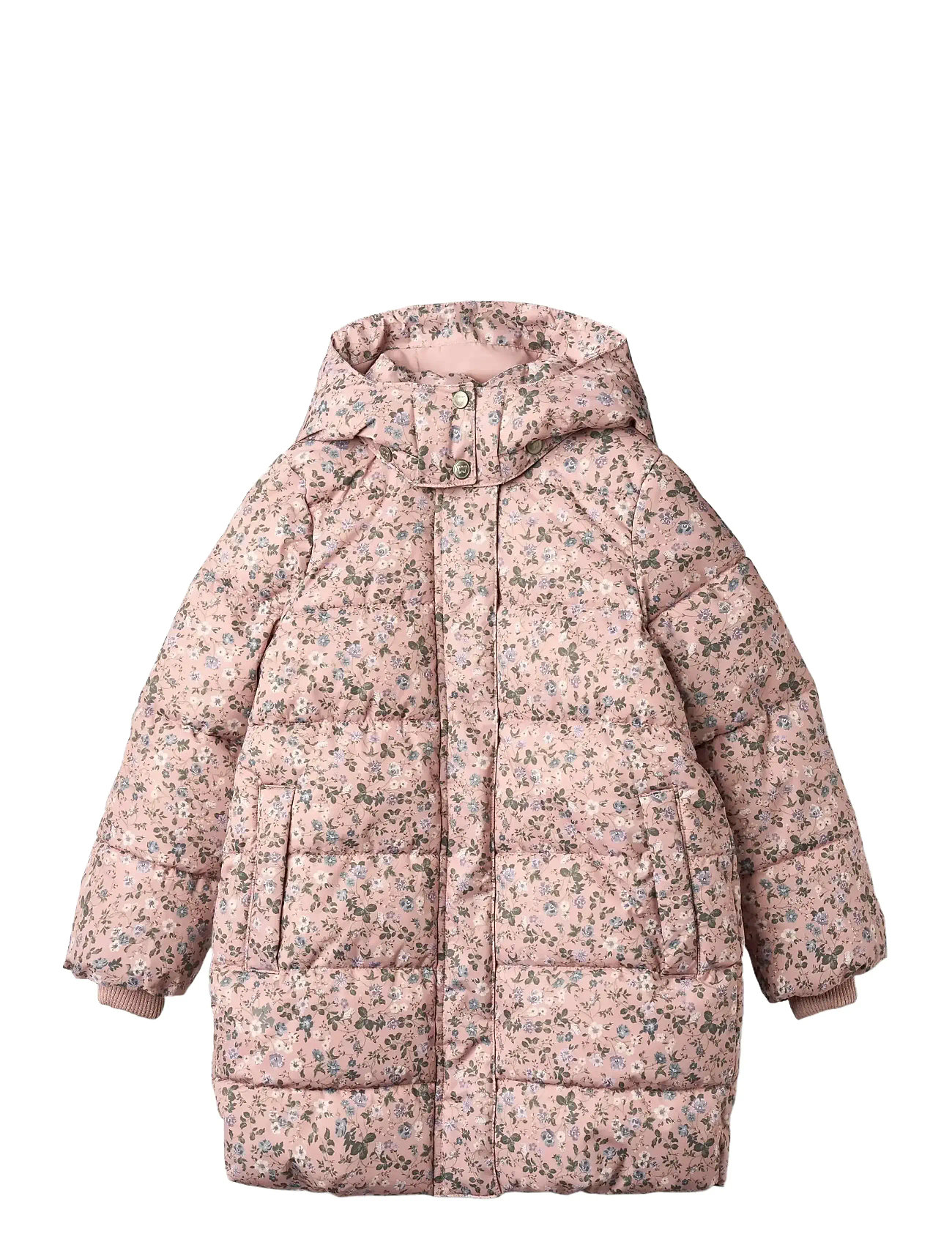 Wheat Puffer Coat Yrsa, 110, Pink, Jakker Og Frakker > Puffer Og Vatterede, Børn