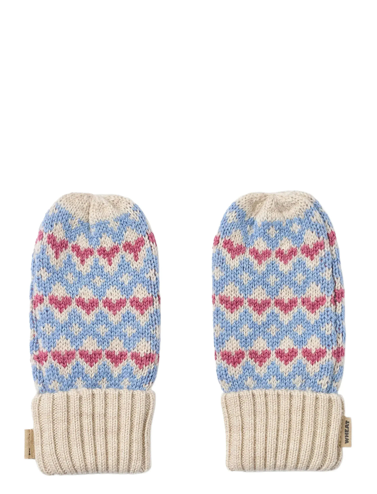 WHEAT Jacquard Handschuhe Haansi Patterned - L - Kinder