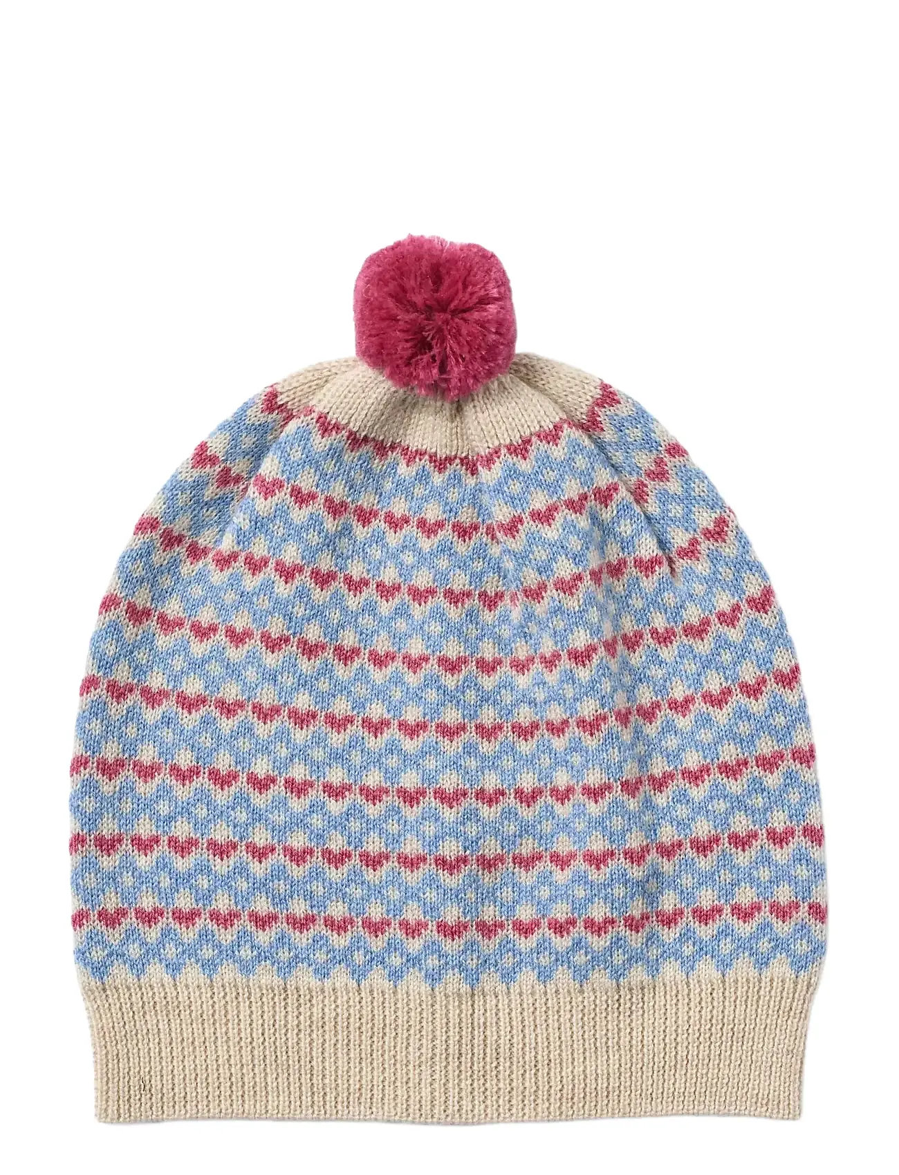 Wheat Beanie Doonia, 1-3Y, Blue, Huer > Beanie, Børn