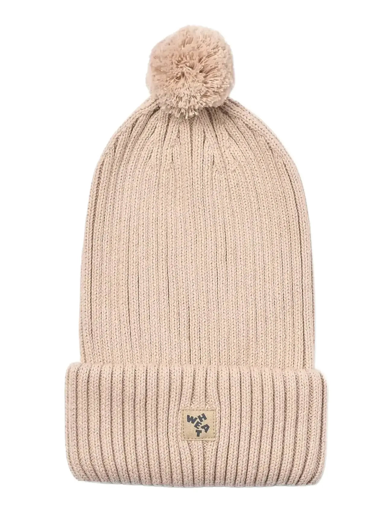 Wheat Beanie Habar, 1-3Y, Beige, Huer > Beanie, Børn