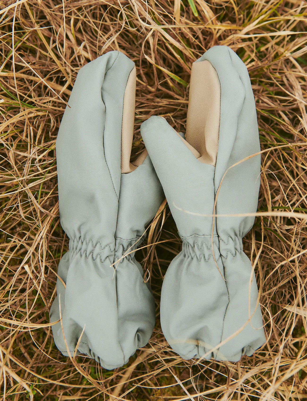 Wheat Mittens Monta, XL, Grey, Handsker Og Vanter > Vanter, Børn