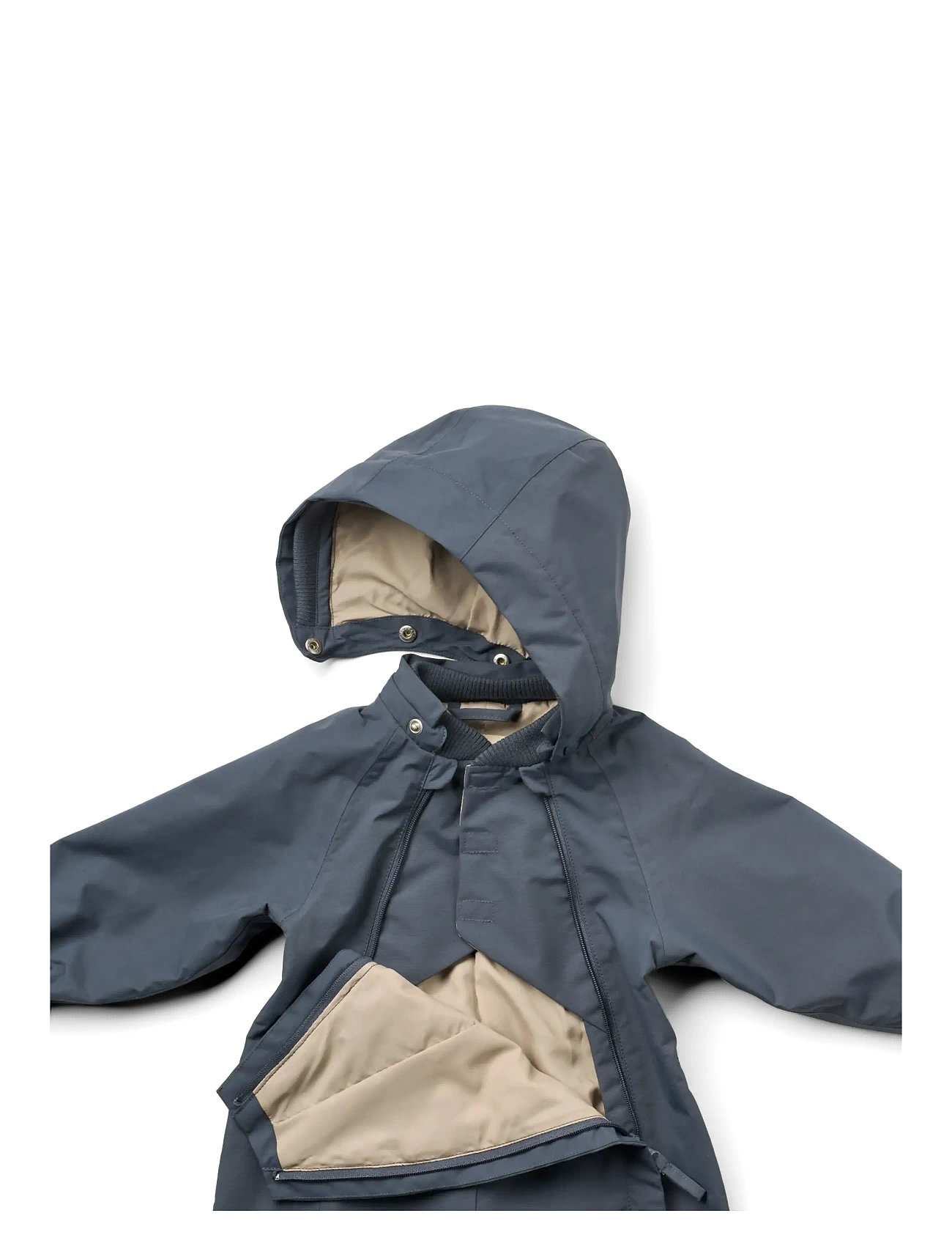 Wheat Outdoor Suit Olly, 92, Blue, Overalls > Shell-Overalls, Børn