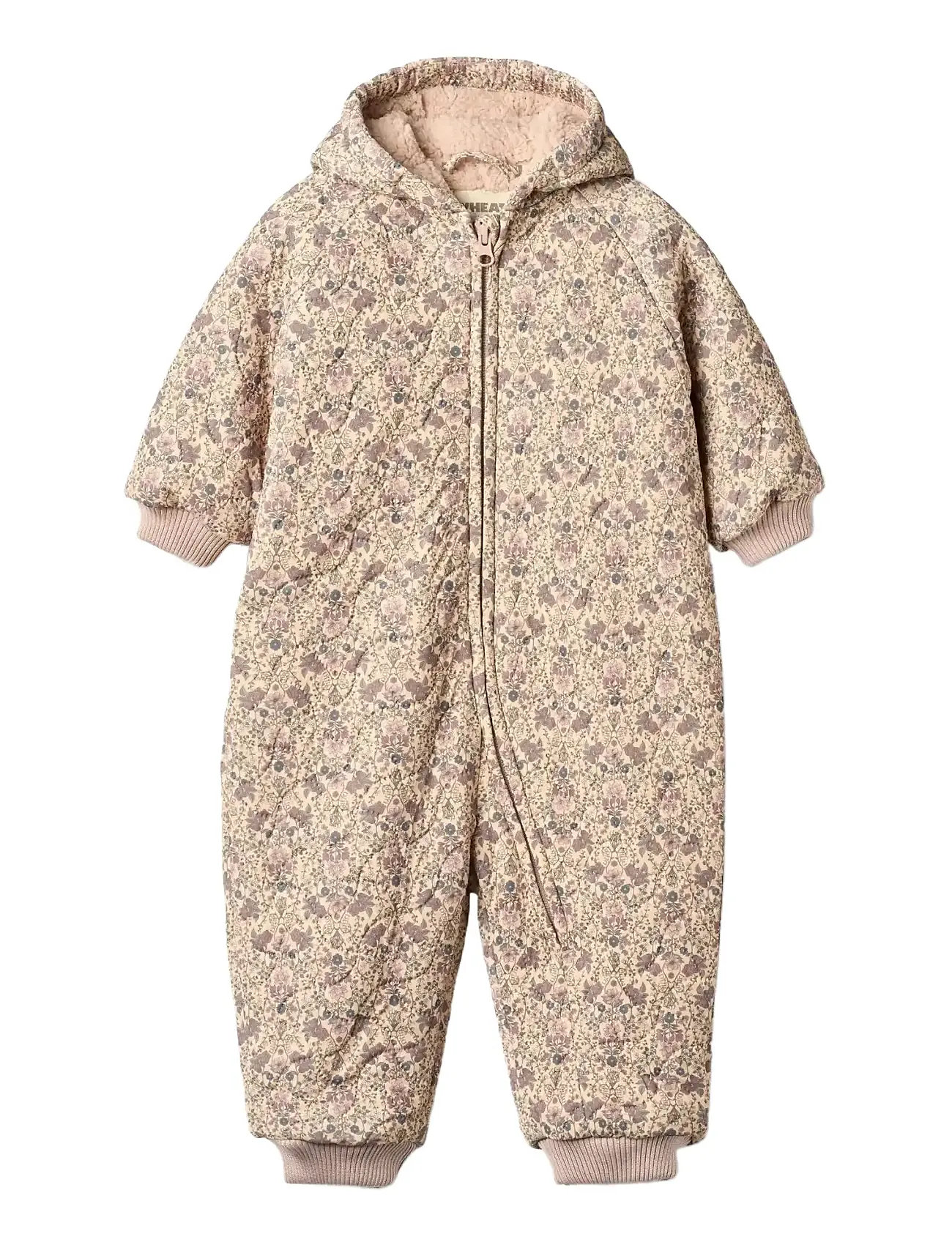 Wheat Thermo Suit Krammo, 74, Pink, Overalls > Termo-Overalls, Børn