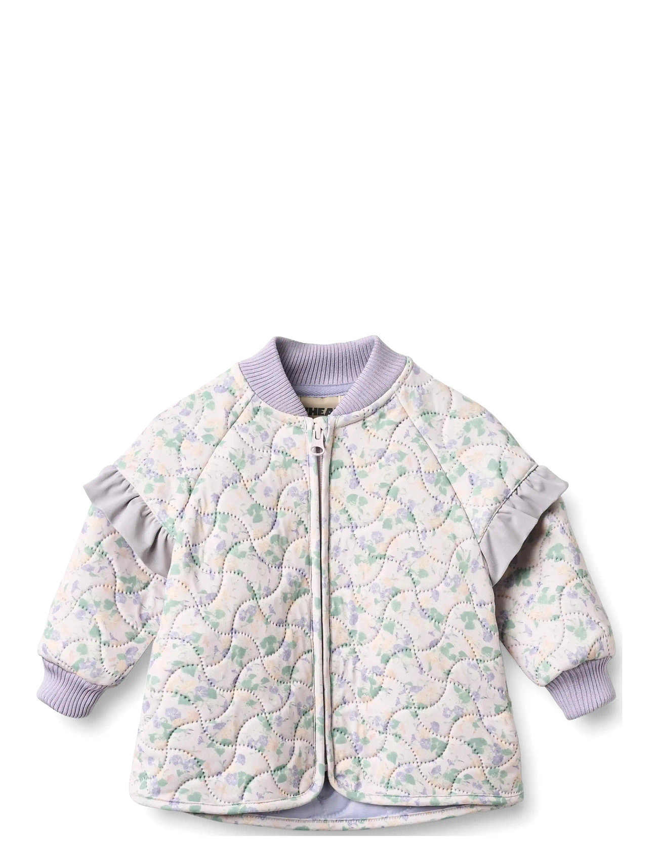 Wheat Thermo Jacket Stjerna, 74, Purple, Termo-Yttertøj > Termo-Jakker, Børn
