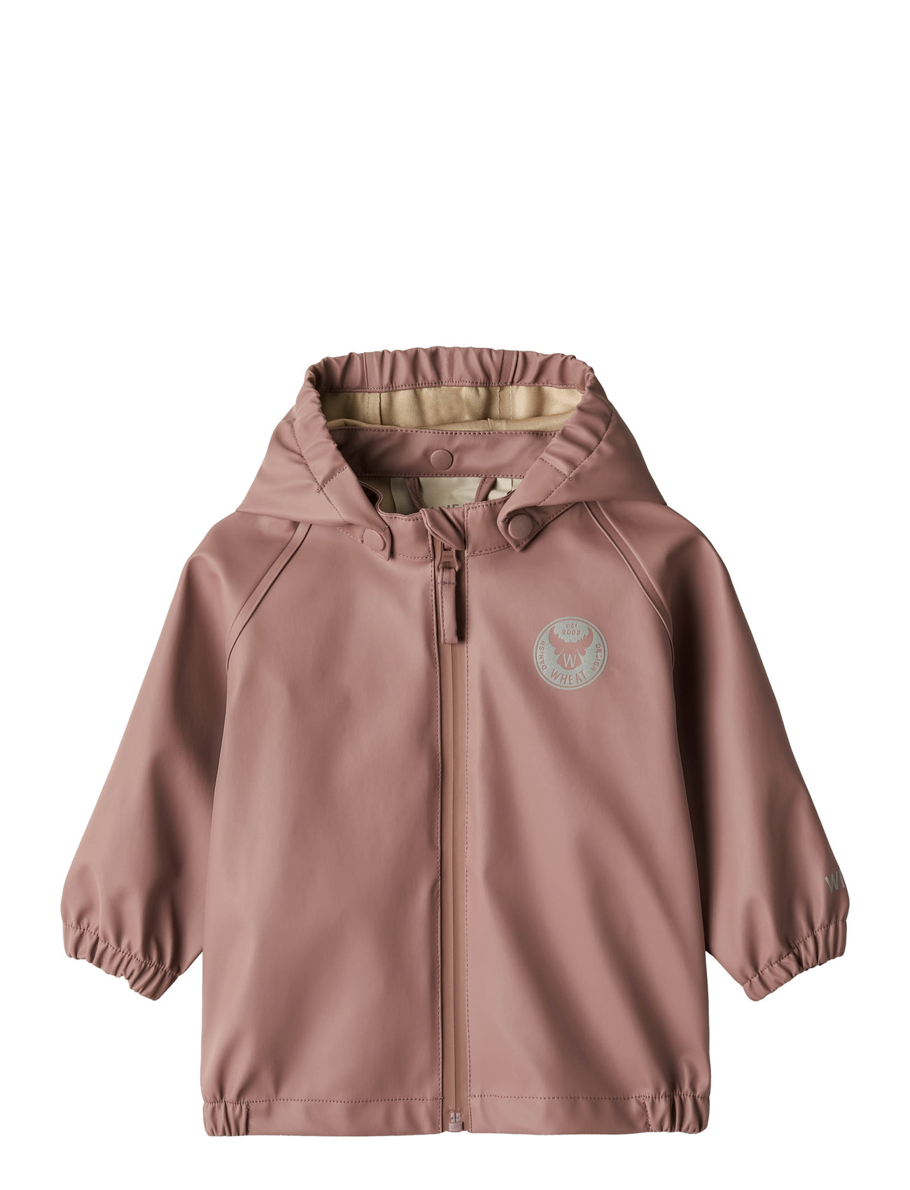 Wheat Rainwear Chardy Jacket, 74, Pink, Regntøj > Jakker, Børn