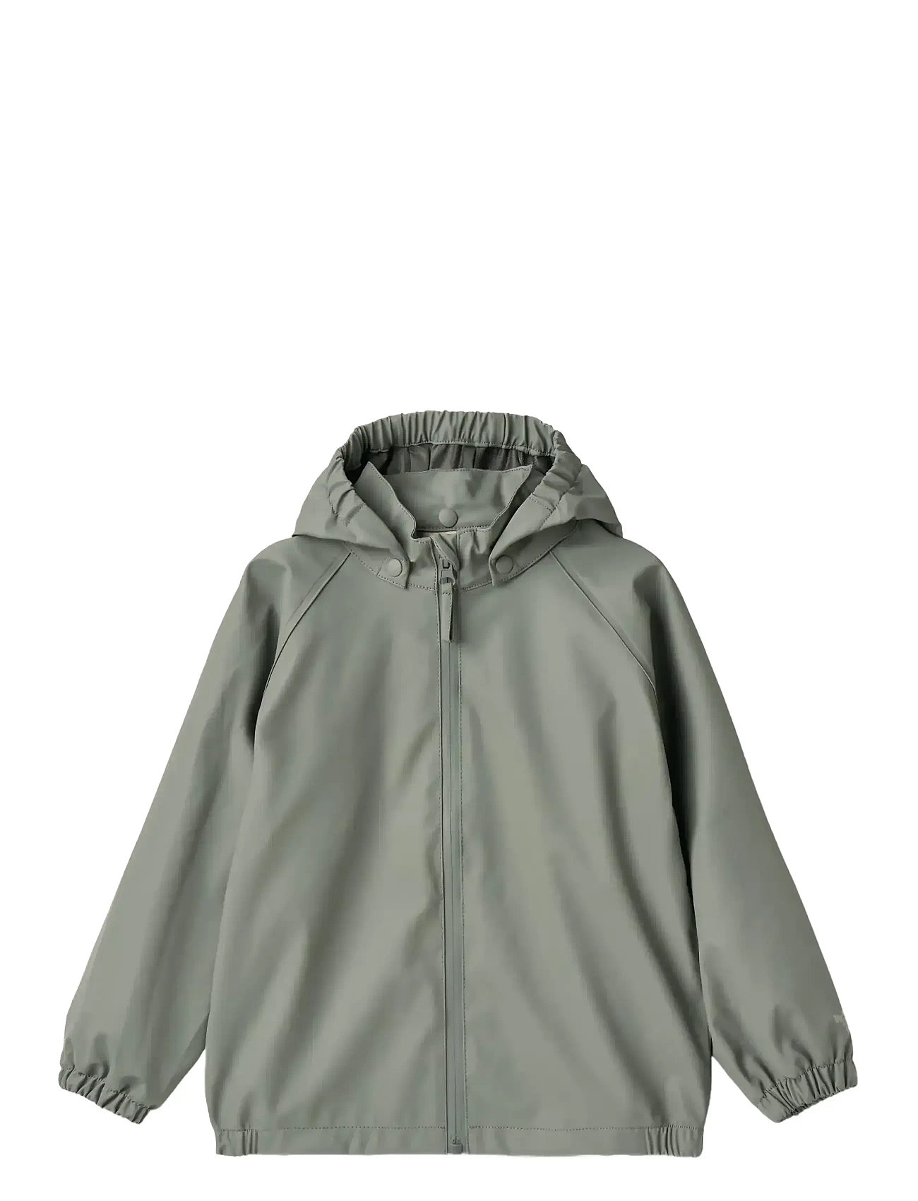 Wheat Rainwear Chardy Jacket, 86, Grey, Regntøj > Jakker, Børn