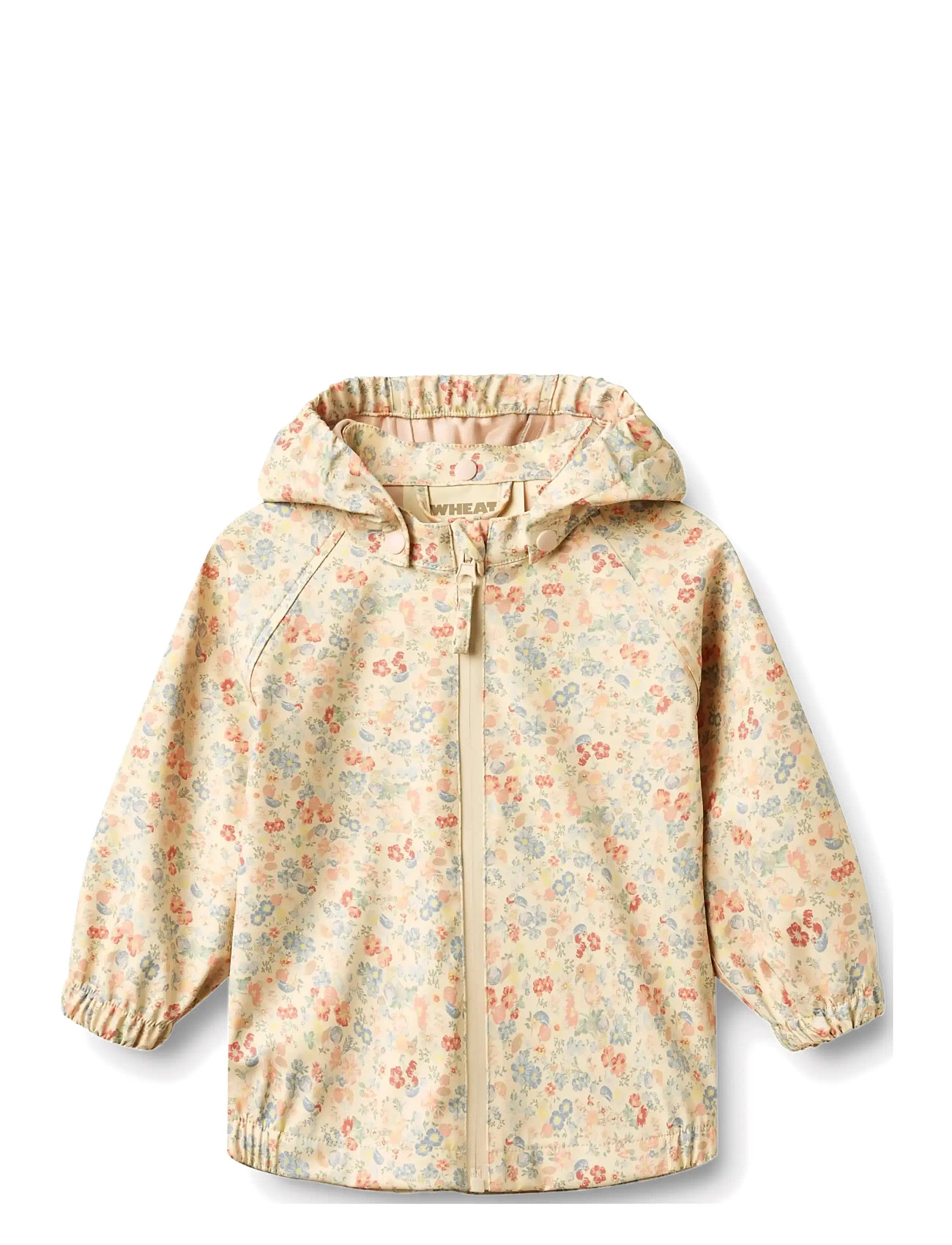Wheat Rainwear Chardy Jacket, 86, Yellow, Regntøj > Jakker, Børn