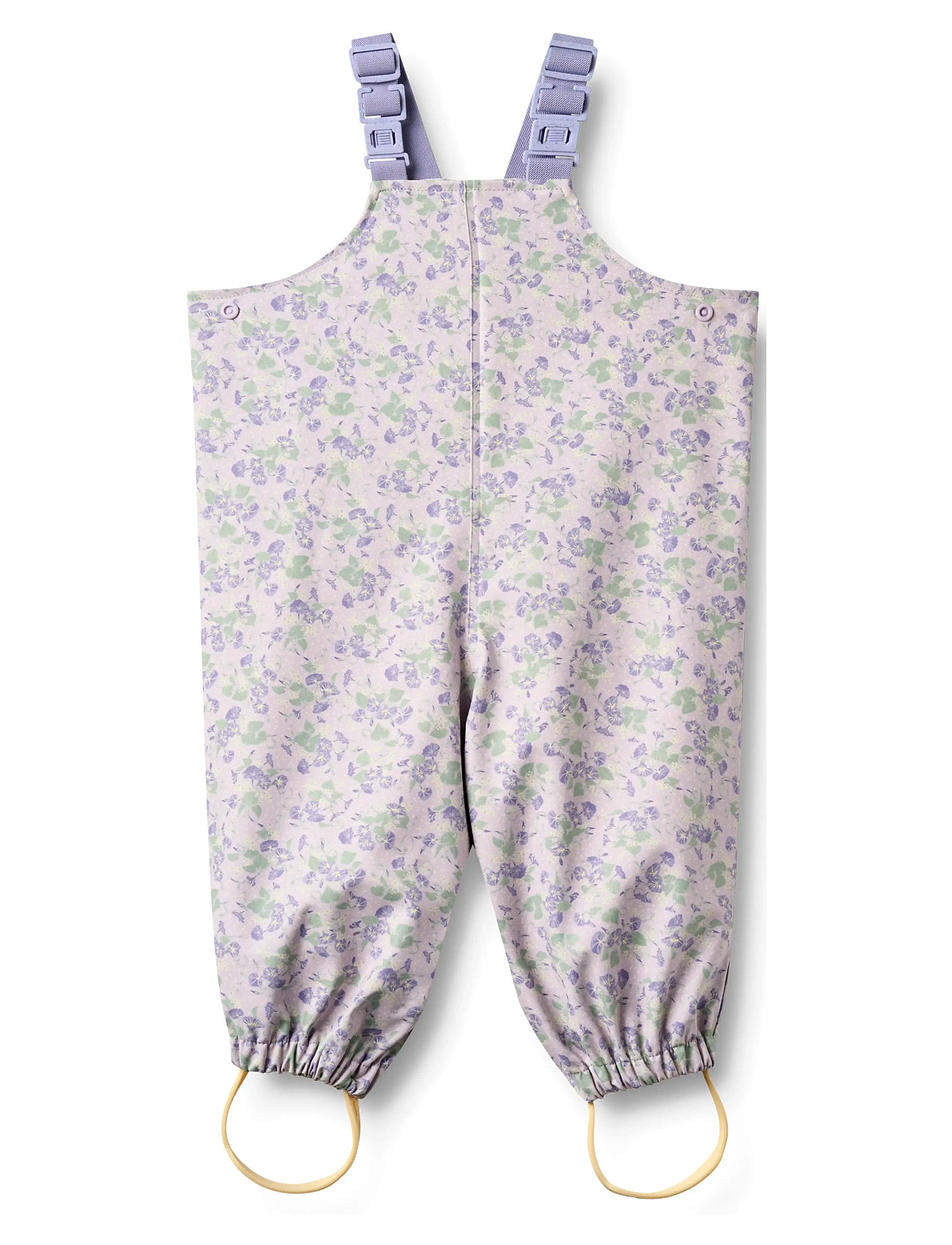 Wheat Rainwear Charlo Overall, 80, Purple, Regntøj > Underdele, Børn