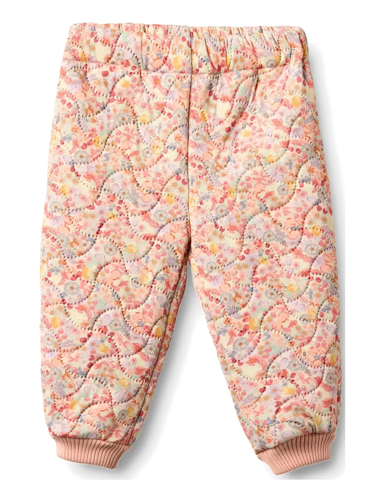 Wheat Thermo Pants Alex, 92, Pink, Termo-Overtøj > Termo-Bukser, Børn