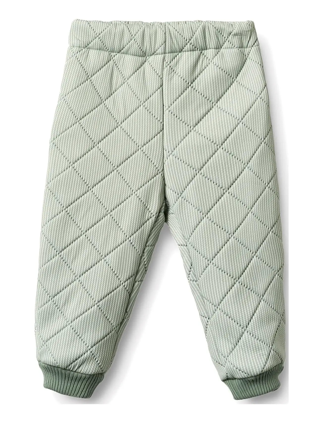 Wheat Thermo Pants Alex, 86, Green, Termo-Overtøj > Termo-Bukser, Børn