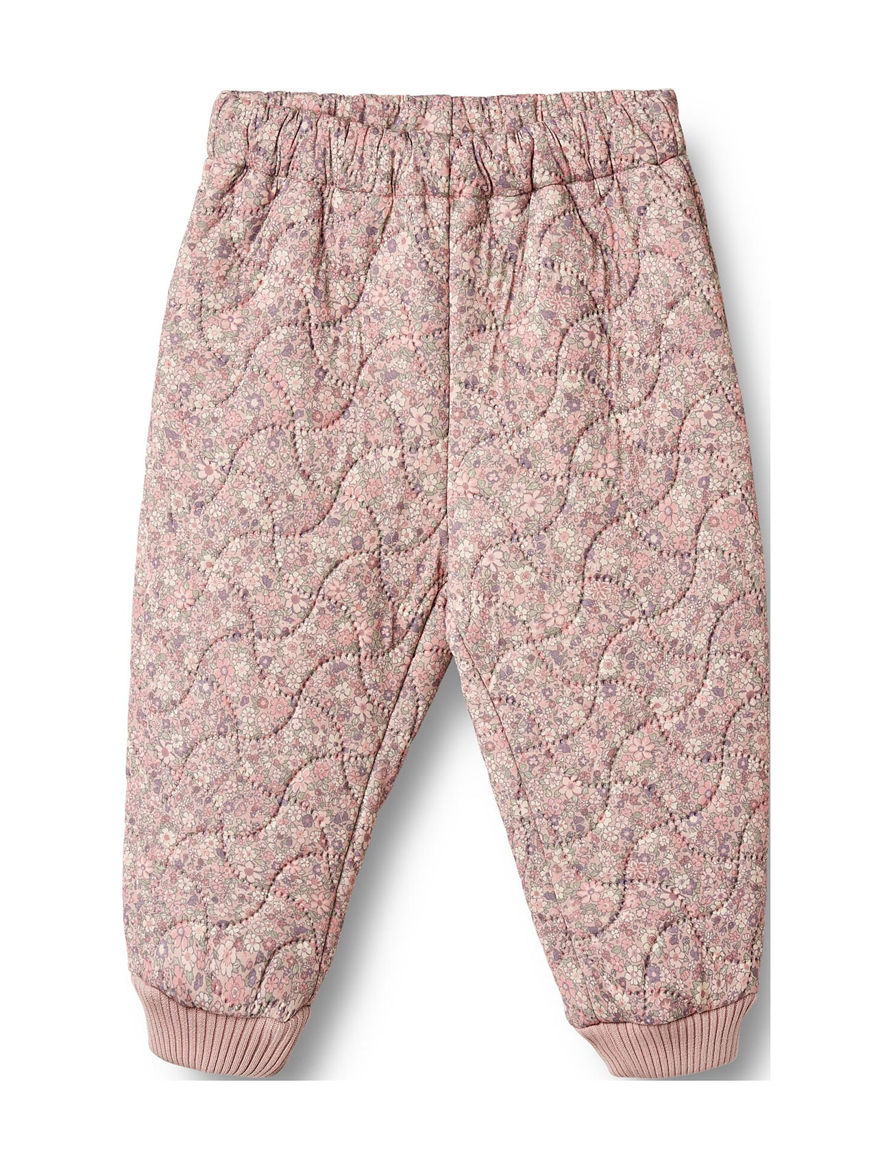 Wheat Thermo Pants Alex, 74, Pink, Termo-Overtøj > Termo-Bukser, Børn