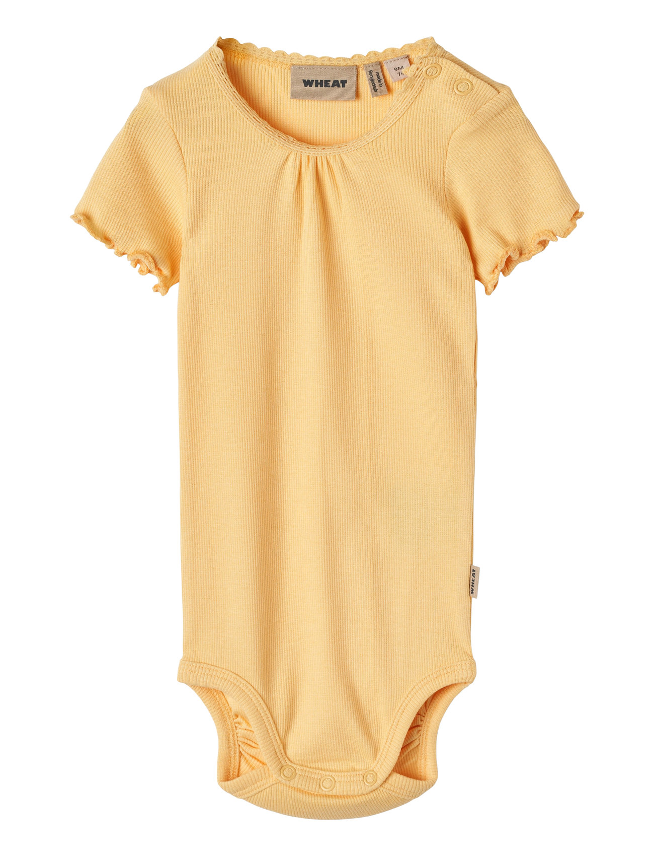 Rib Body S/S Edna Yellow Wheat 138545