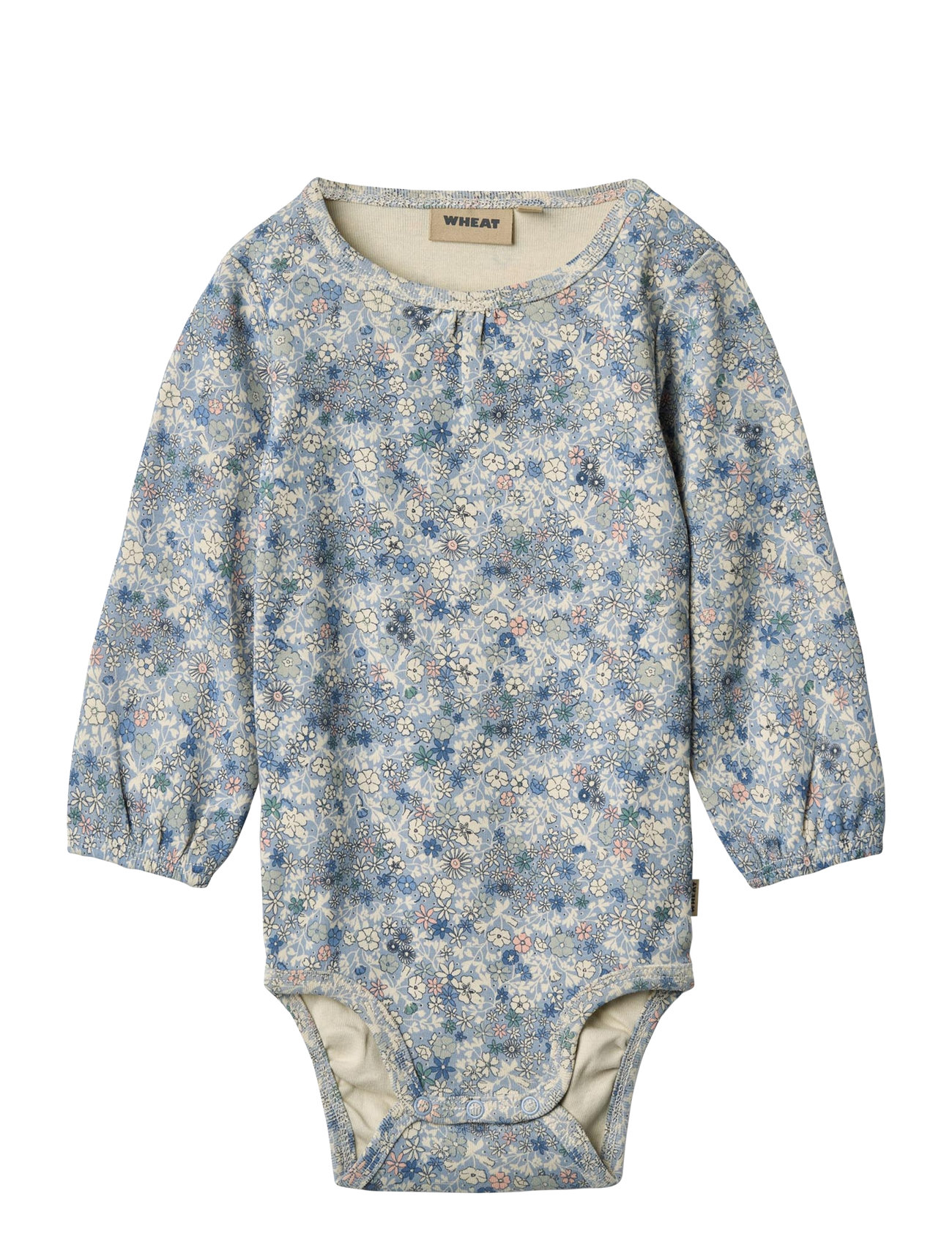 WHEAT Body L/S Elmine Blau - 74 - Kinder