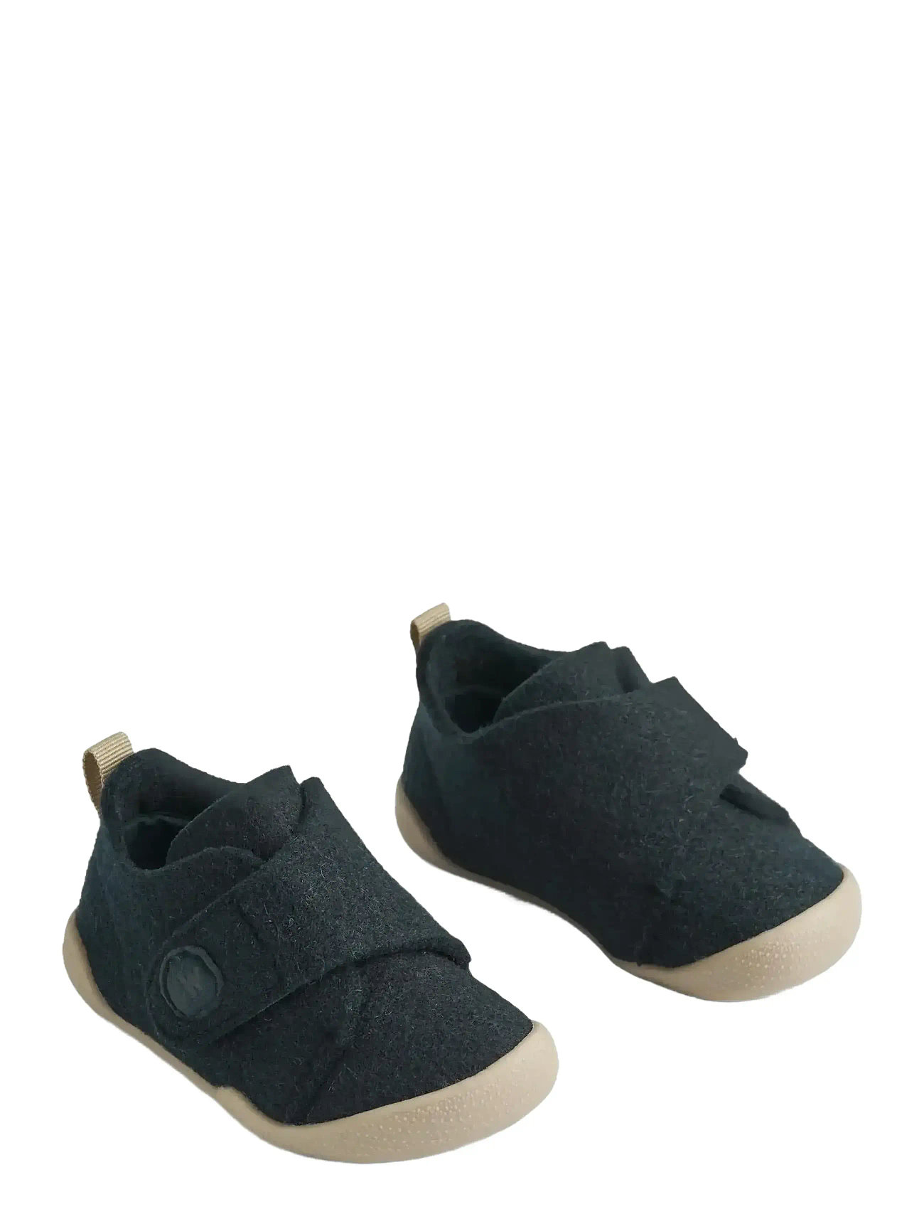 Wheat Indoor Shoe Fleecy, 23, Navy, Sko > Tøfler Og Indendørssko, Børn