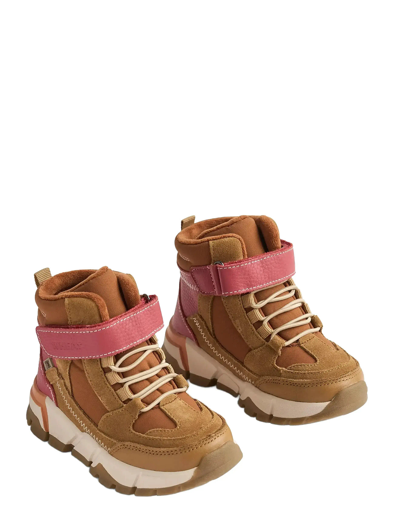 Wheat Bootie Muni Tex, 35, Brown, Vinterstøvler > Vinterstøvler M. Snørebånd, Børn