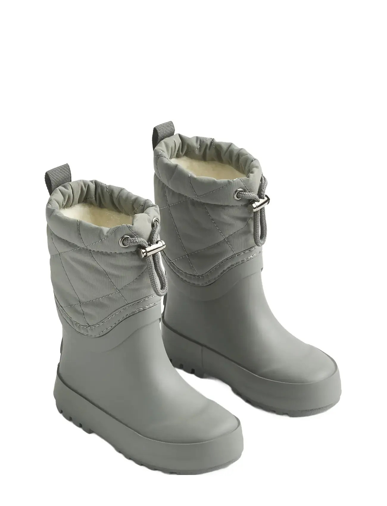 Wheat Thermo Snowboot Drizzle, 23, Grey, Gummistøvler > Høje Gummistøvler, Børn