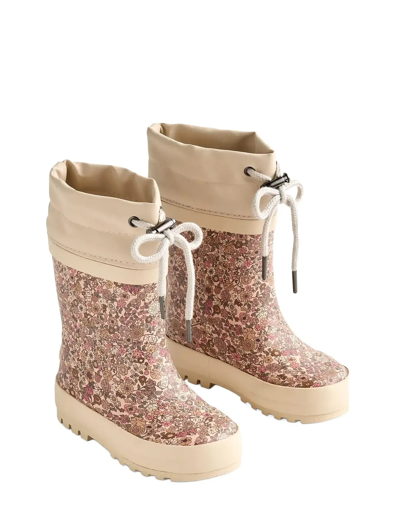 Wheat Rubber Boot Thermo Print, 23, Pink, Gummistøvler > Høje Gummistøvler, Børn