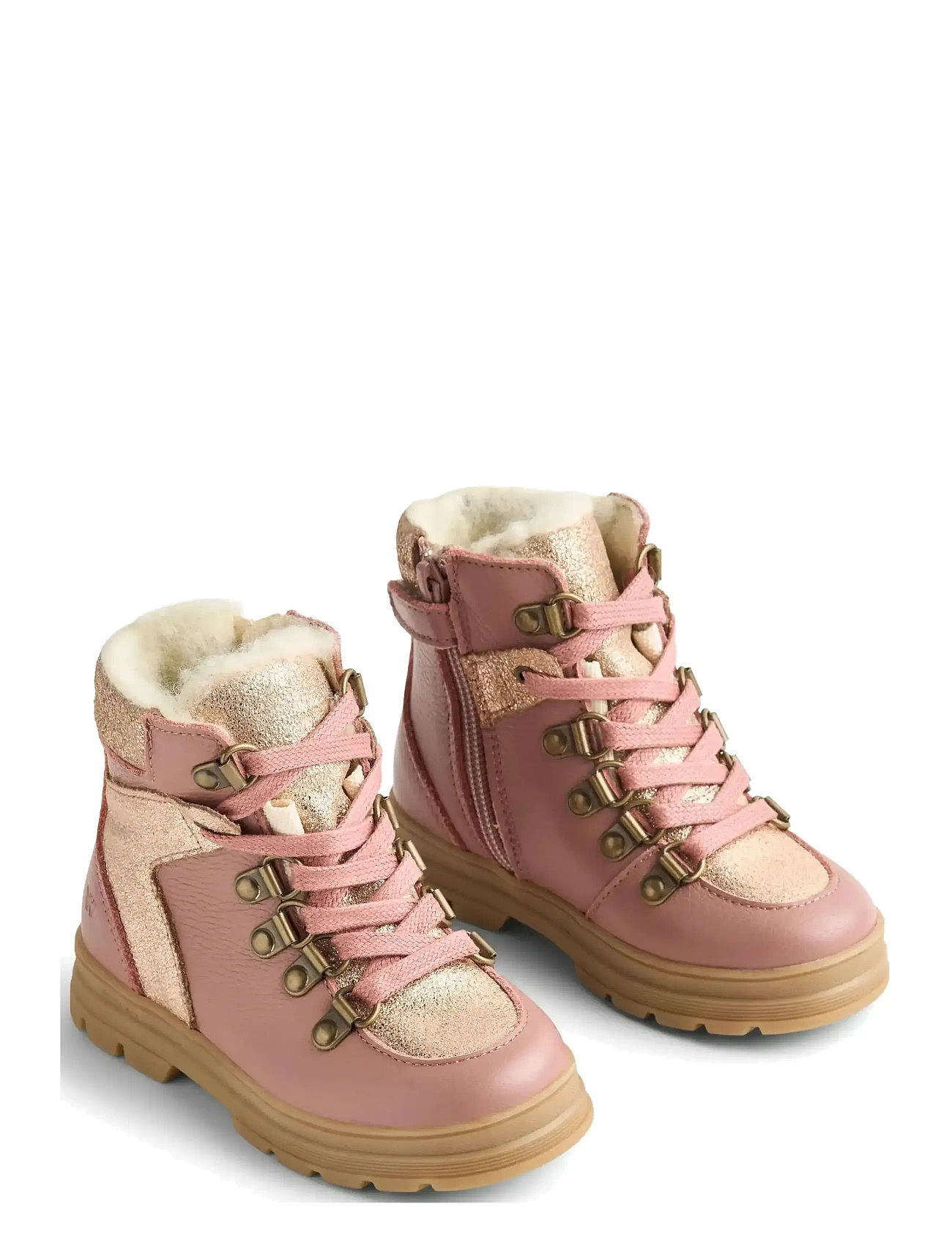Wheat Winterboot Toni Hiker Tex, 23, Pink, Vinterstøvler > Vinterstøvler M. Snørebånd, Børn