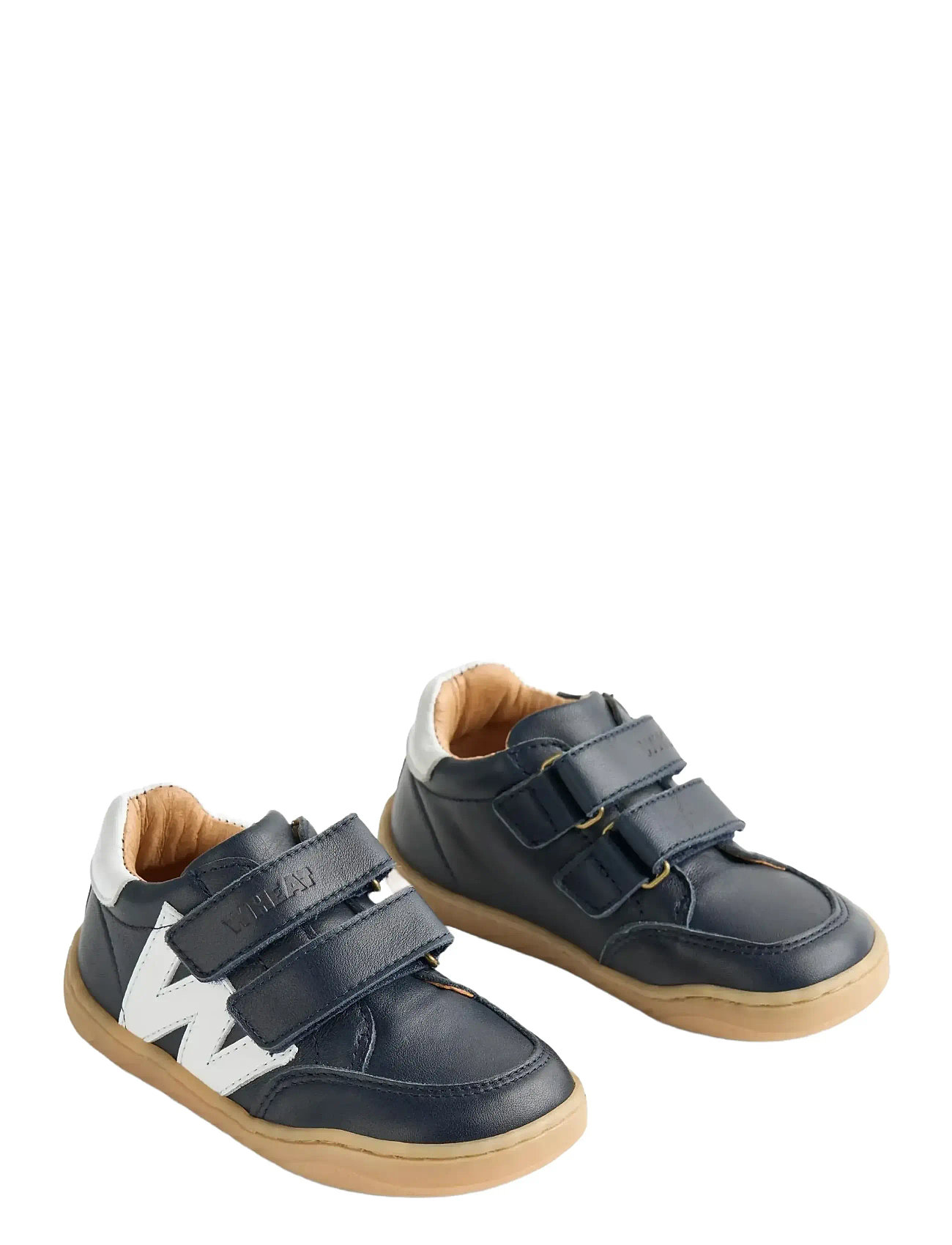 Wheat Sneaker Barres, 28, Navy, Sneakers > Sneakers Med Lav Top, Børn