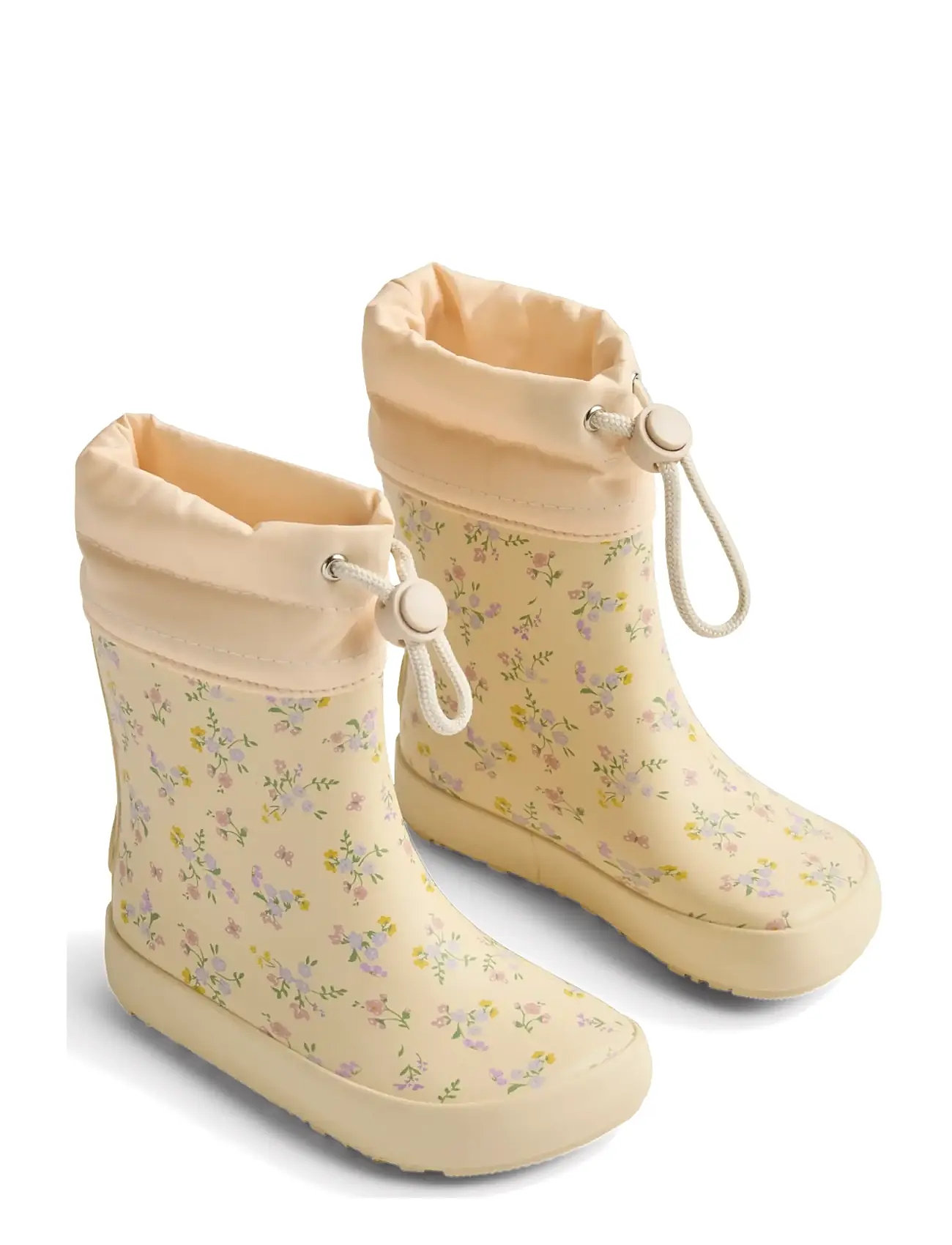 Wheat Barefoot Rubber Boot Zerro, 33, Yellow, Lave Gummistøvler > Forede Gummistøvler, Børn