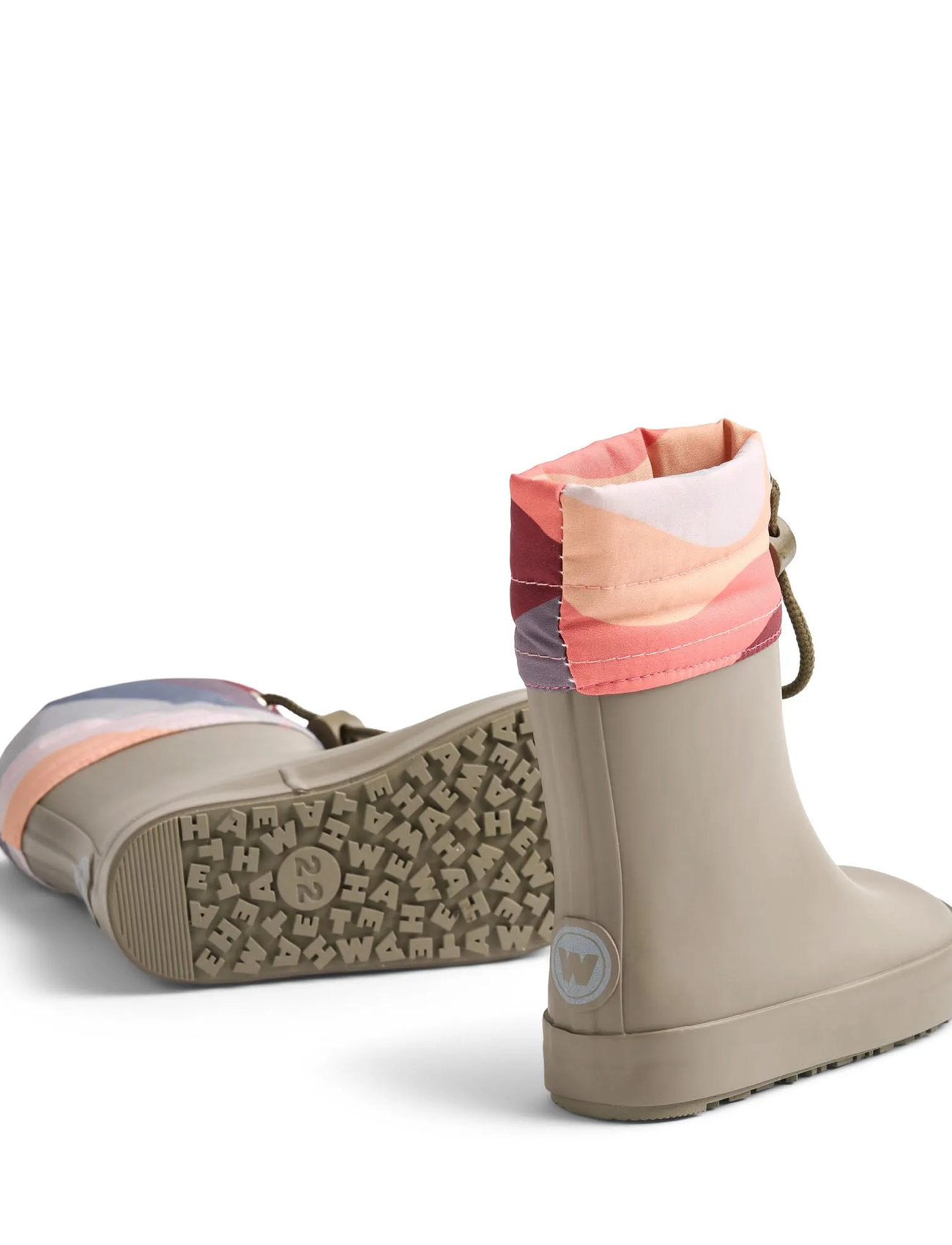 Wheat Barefoot Rubber Boot Zerro, 31, Grey, Lave Gummistøvler > Forede Gummistøvler, Børn