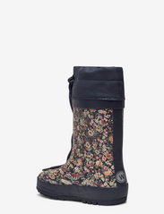 Wheat - Thermo Rubber Boot - lined rubberboots - ink flowers - 2