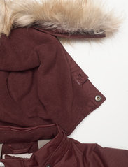 Wheat - Snowsuit Moe Tech - darba apģērbs - maroon - 7