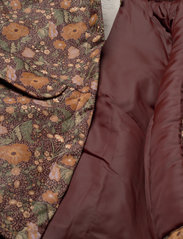 Wheat - Jacket Sascha Tech - puffer & padded - maroon flowers - 7