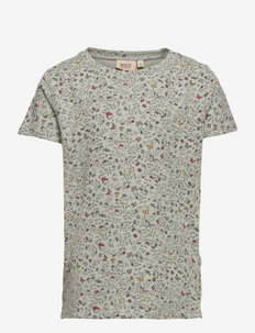 T-Shirt Angela - pattern short-sleeved t-shirt - morning mist insects