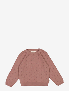 Knit Pullover Mira - pullover - powder brown