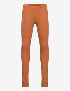 Jersey Leggings - leggings - amber brown