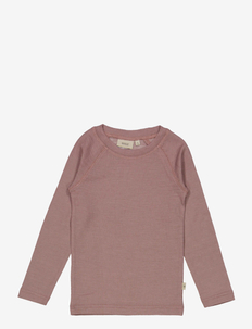 Wool T-Shirt LS - t-krekli ar garām piedurknēm - dusty lilac