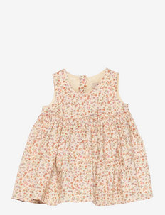 Pinafore Wrinkles - mazuļu kleitas bez piedurknēm - summer flowers